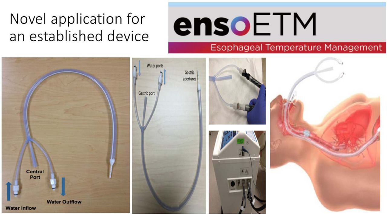 Hot & Cold Esophageal Temperature Monitoring System