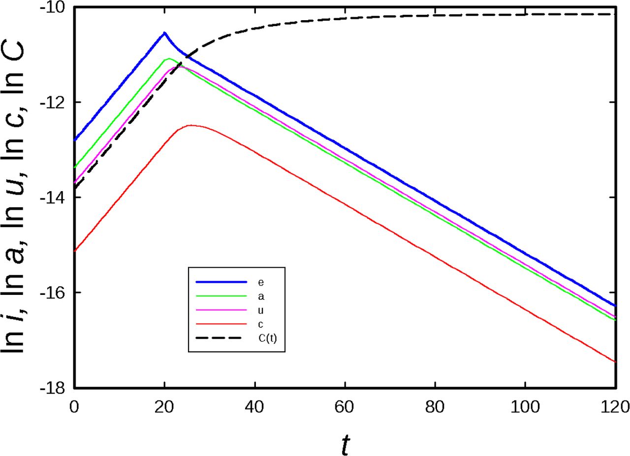 A Seir Like Model With A Time Dependent Contagion Factor Describes The Dynamics Of The Covid 19 Pandemic Medrxiv