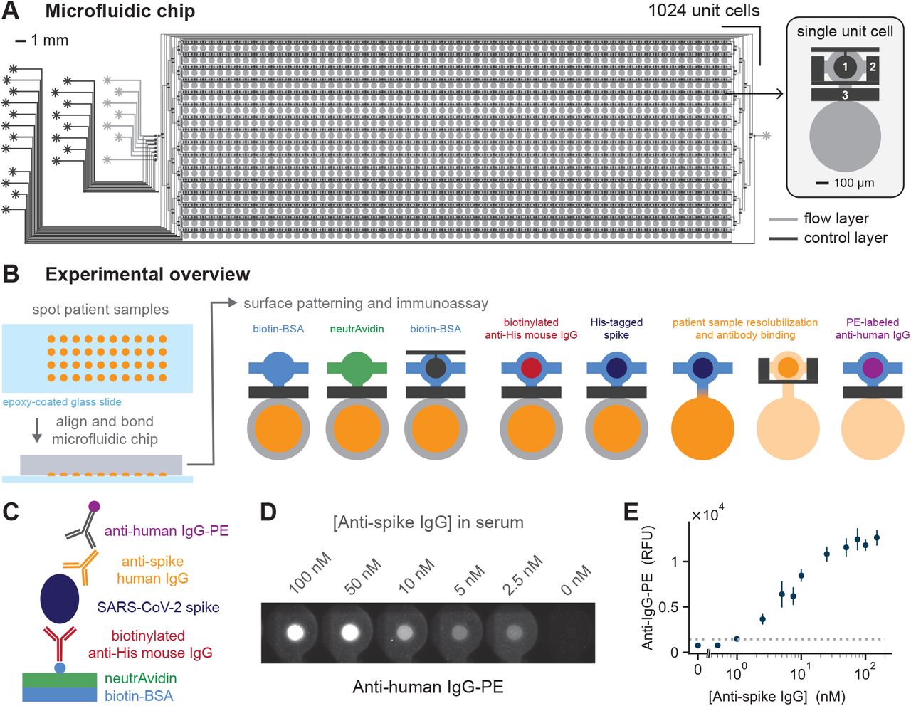 A High-throughput Microfluidic Nano-immunoassay For Detecting Anti-SARS ...