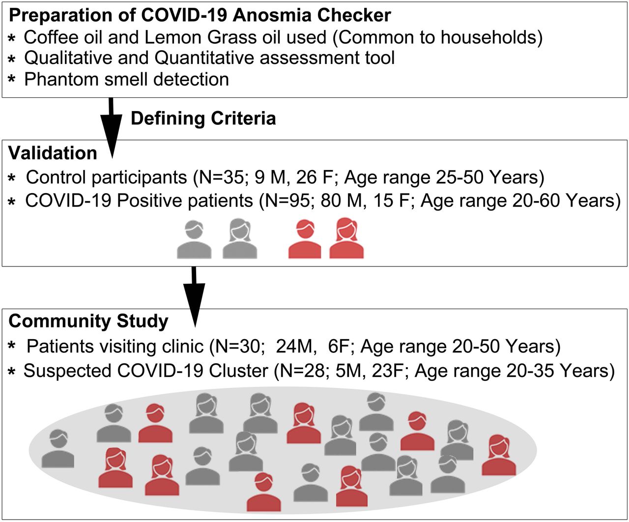 Effective Community Screening For Asymptomatic And Symptomatic Covid 19 With A Fast And Extremely Low Cost Covid Anosmia Checker Tool Medrxiv