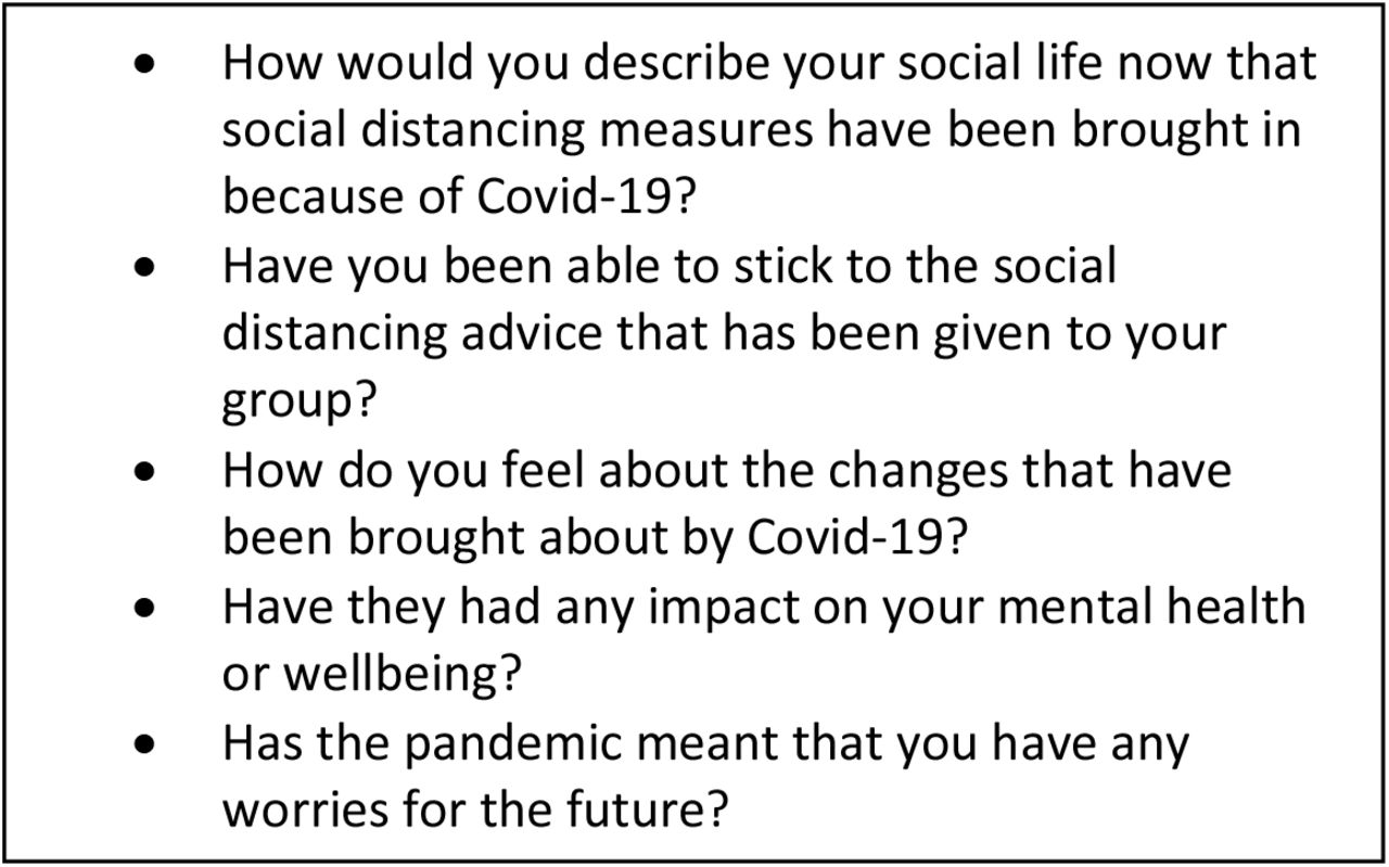 It Makes You Realise Your Own Mortality A Qualitative Study On Mental Health Of Older Adults In The Uk During Covid 19 Medrxiv