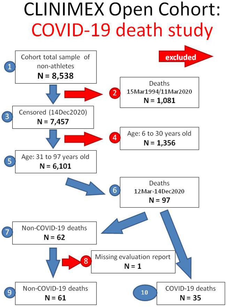 Mortality during the COVID 19 pandemic findings from the CLINIMEX