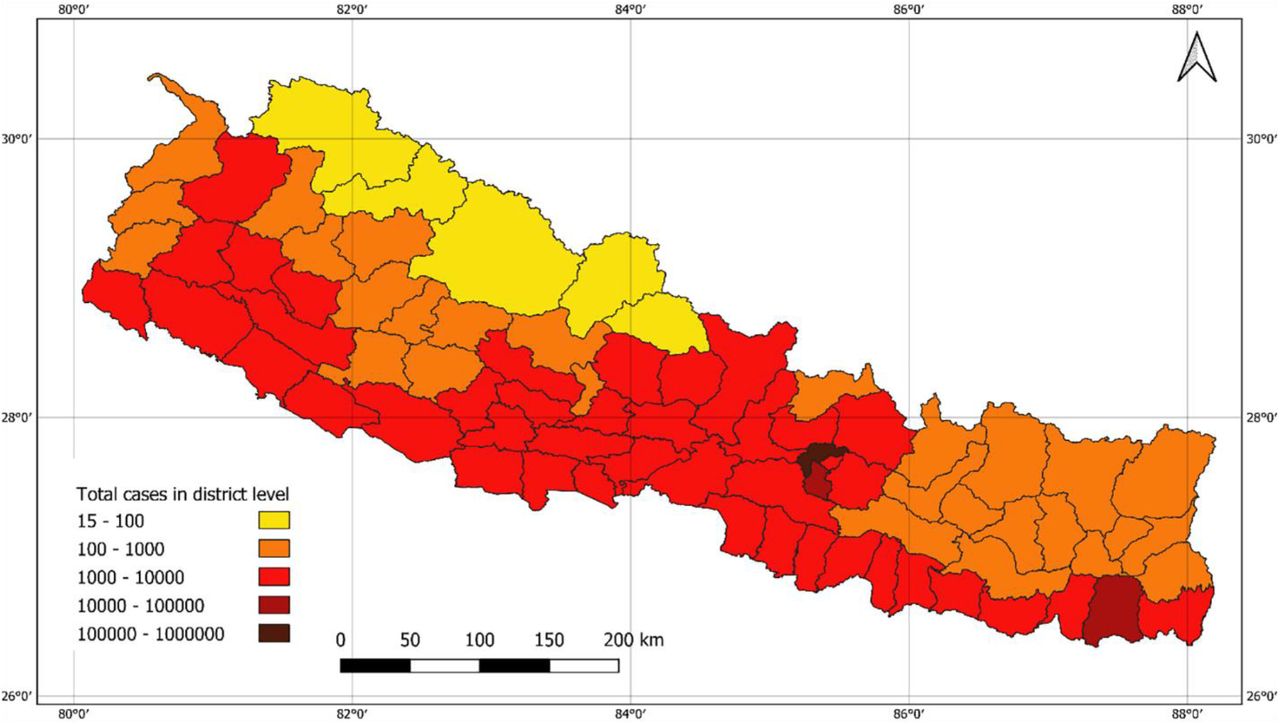 Assessment of COVID-19 Pandemic in Nepal: A Lockdown Scenario Analysis |  medRxiv