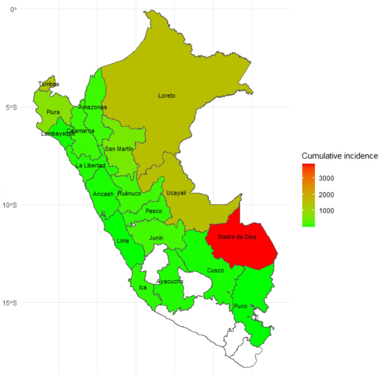 Circulation of DENV-2 serotype associated with increased risk of cumulative  incidence of severe dengue and dengue with warning signs: A 16-year  retrospective study in Peru | medRxiv